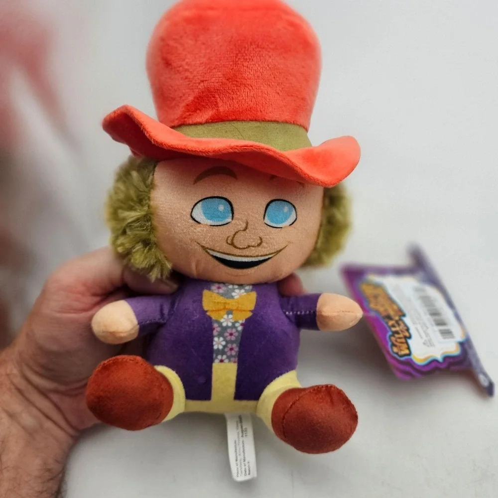 Toy Factory Willy Wonka Plush Stuffed Toy Small 7